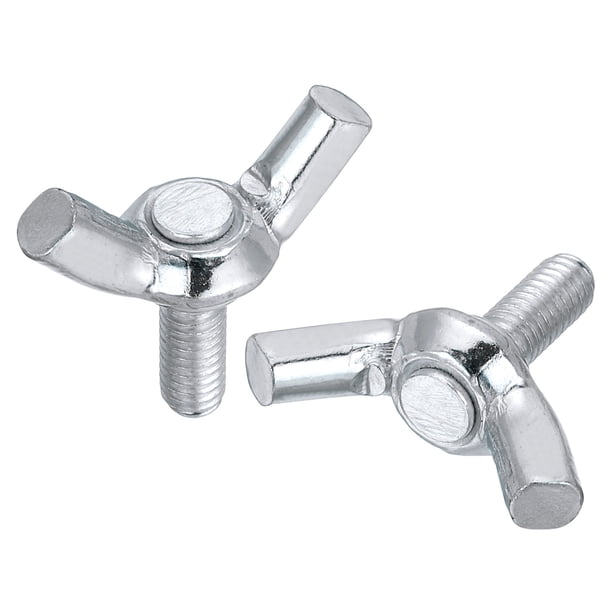 5 paquetes de tornillos mariposa M4x10mm, tornillos mariposa de acero al carbono