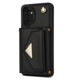 thumbnail image 4 of Nalacover Case for Samsung Galaxy A13 4G, Crossbody Wallet Case with Card Slots Holder, PU Leather Lanyard Shoulder Strap Purse Cover with Kickstand Shockproof Case, Black, 4 of 8