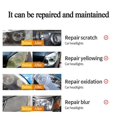 thumbnail image 5 of Car Headlight Restoration Kit Fluid Repair Set Plastic Light Polish Cleaner Fast, 5 of 5