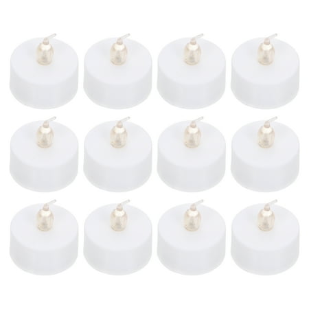

TINKSKY 12Pcs Electronic Candle Lamp Simulation LED Chic Candle Light Wedding Ornaments