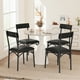 thumbnail image 3 of Juego de 2 Sillas para Comedor en Cuero PU - Estilo Moderno y Fácil Montaje, 3 of 9