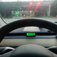 thumbnail image 3 of Coconut Ok Car Clock Solar Power Temperature Humidity Gauge Backlight Dashboard Clock, 3 of 9