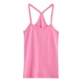 thumbnail image 4 of Gubotare Toddler Girls Undershirts Sleeveless Crop Tops for Girls Kids Basic Cropped Tank Tops Dance Top (Hot Pink,110), 4 of 4