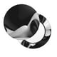 thumbnail image 2 of Balery Black White Fluid Sculpture Fundas de asiento para taburete de bar redondo de tela de terciopelo ajustables que protegen de arañazos y manchas para sillas de 14 a 17 pulgadas.-13 inch, 2 of 7