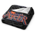thumbnail image 2 of Baker University Logo Fleece Blanket, Very Soft Microfiber Flannel Blanket for Couch Warm and Cozy for All Seasons, 2 of 6