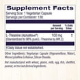 thumbnail image 3 of Healthy Origins L-Theanine 100 mg Vegetarian Capsules, 180 Ct, 3 of 6