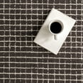 thumbnail image 6 of Rugs USA Melrose Checked Wool Area Rug, 7' 6" x 9' 6", Melrose Charcoal, 6 of 8