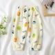 thumbnail image 2 of Odeerbi 1-6 Años Niños Niñas Pantalones de Chándal de Algodón de Impresión Lindo Entrenamiento Atlético Deportes Jogger Pantalones Verano Transpirable Suelta Joggers, 2 of 3