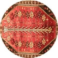 thumbnail image 1 of Ahgly Company Indoor Round Persian Orange Traditional Area Rugs, 3' Round, 1 of 1
