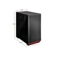 thumbnail image 2 of Silverstone PM02B-G (Black+ Tempered Glass Window) ATX/MATX Primera Chasis, 2 of 18
