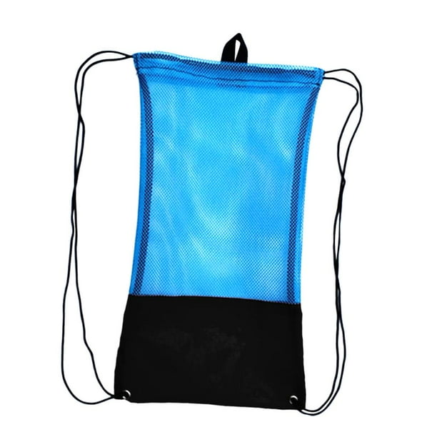 Bolso / De Malla Para Buceo - Bolso Con Cordón De Malla Multiusos Para Actividades Al Aire Libre En La Playa - METRO Macarena Bolsa de malla con cordón