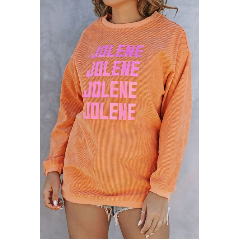 Jolene corded sweatshirt hotsell