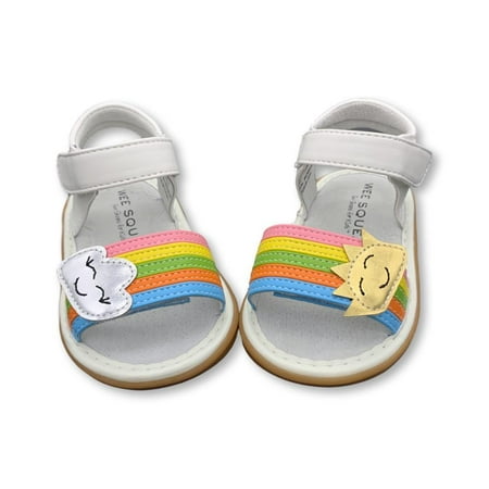 

Wee Squeak Rainbow Sandal Size: 8
