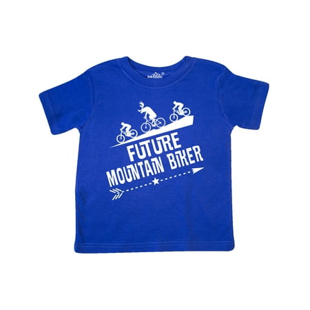 

Inktastic Future Mountain Biker Biking Gift Toddler Boy or Toddler Girl T-Shirt