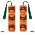 thumbnail image 2 of Kdxio Halloween Pumpkin Print Metal Tassel Bookmarks,Perfect Gift for Art Lovers and Bookworms Metal Bookmarks for Women, 2 of 8