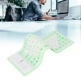 thumbnail image 3 of Silicone Keyboard Fully Sealed Design Lightweight Portable Oll Up Keyboard Rubber Keyboard Silent Soft Comfortable USB Wired Silicone Keyboard for PC, 3 of 7