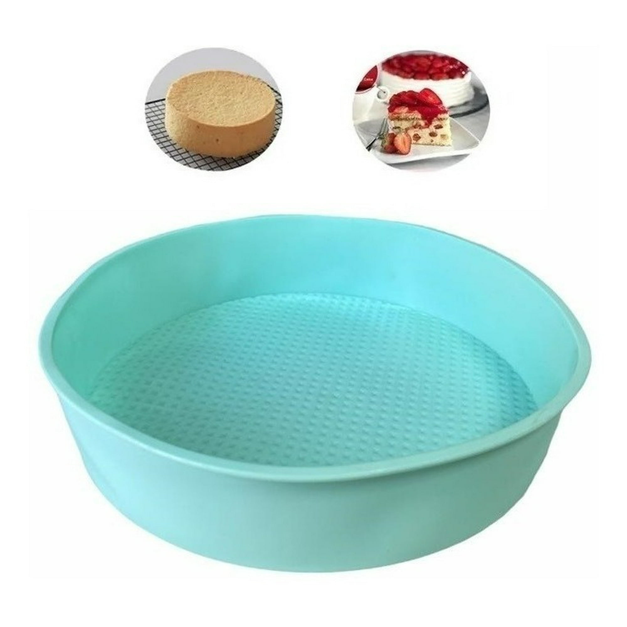 Molde Silicona Molde De Torta Molde De Silicona Mini Redondo