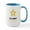 White/Blue Inside, variant on CafePress - U.S. Army® Black And Gold - 15 oz Ceramic Large White Novelty Mug