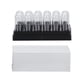 thumbnail image 1 of Tubos de lápiz labial vacíos Las nias profesionales limpian las botellas de bálsamo labial para el hogar LHCER Botellas de bálsamo labial, 1 of 1