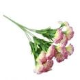 thumbnail image 4 of Bgsha 11Head Carnation Artificial Flowers Plastic Fake Plants Home Party Wedding Decor, 4 of 9