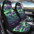 thumbnail image 4 of FOR U DESIGNS Mushroom Pattern 2 Pcs Car Seat Covers Lightweight Automotive Front Seat Cover Comfortable Auto Seat Protector Car Accessories Fit for SUV Truck Sedan, 4 of 7