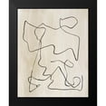 thumbnail image 2 of Wang, Melissa 12x14 Black Modern Framed Museum Art Print Titled - Bound IV, 2 of 5