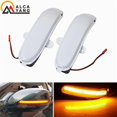 thumbnail image 1 of 2pcs Flashing Water Dynamic Blinker For Mercedes Benz C Class W203 S203 Cl203 2001-2007 Led Turn Signal Side Mirror Car Light, 1 of 5