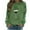 Multicolor, variant on St Pattys Shirts Women Santa Hat Wine Glass Shirt Green Irish Shamrock Print Sweatshirt Long Sleeve Crewneck Pullover Tops