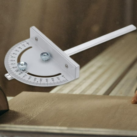 

-Slot Miter Gauge DIY Angle Ruler Handmade Woodworking Track Tool