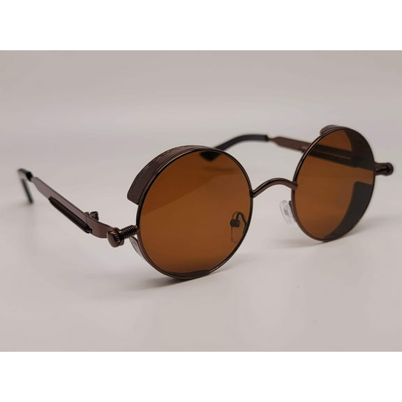 Steampunk Goggles Glasses Round Sunglasses Emo Retro Vintage