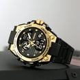 thumbnail image 3 of SKMEI 2360 Men's Digital Sports Watch - 50M Waterproof, LED Backlight, Multi-Function with Stainless Steel Buckle, Black Case & Orange TPU Strap, 3 of 6