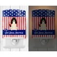 thumbnail image 2 of Patriotic USA Swiss Hound Ceramic Night Light, 2 of 2