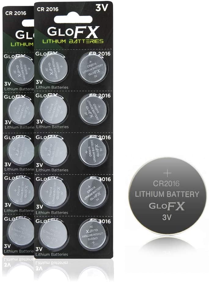 Savlot CR2016 Battery – Lithium Button Coin Cell Batteries - 3V 3 Volt - Remote Watch Jewelry Led Key Fob