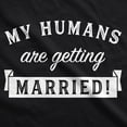 thumbnail image 2 of Dog Shirt My Humans Are Getting Married Shirt Cute Wedding Tee for Puppy, 2 of 8