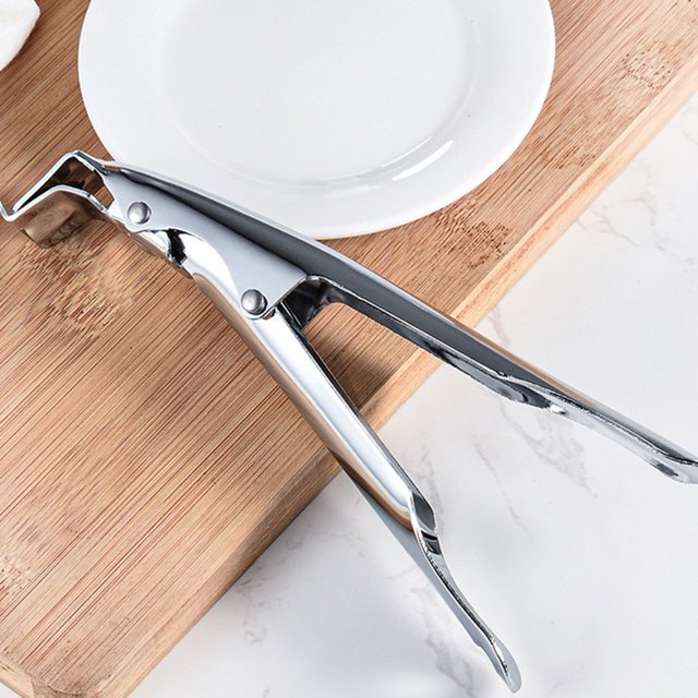 unbranded 1Ud De Platos Anticalor De Acero Inoxidable Con Ergonómico Para Cocina