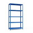 thumbnail image 1 of Costway 5-Tier Metal Shelving Unit Adjustable Heavy-Duty Utility Storage Rack Blue, 1 of 9