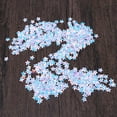 thumbnail image 3 of RUNROTOO 800Pack Loose Sequins Bright White PVC Decoration for Clothing Craft Decoration, 3 of 4
