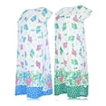 thumbnail image 2 of JEFFRICO Womens 2 Pack Nightgowns Short Sleeve Sleepwear Soft Pajama Dress Nightshirts, 2 of 4