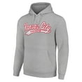 thumbnail image 2 of Unisex Starter Heather Gray Kansas City Chiefs Tailsweep Pullover Hoodie, 2 of 3