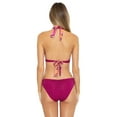 thumbnail image 2 of BECCA by Rebecca Virtue Women's Reversible Bikini Swim Top M, 2 of 4