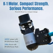 Bixpy K-1 Outboard Kayak Motor Kit with Wireless Remote & Quick-Release Mount, Ultra-Light K1 Motor for Kayaks, Paddle Boards, Inflatable Boats & Small Watercraft