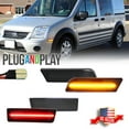 thumbnail image 1 of GTINTHEBOX 4X Smoke Front + Rear LED Side Marker Lights For 2010-2013 Ford Transit Connect, 1 of 11