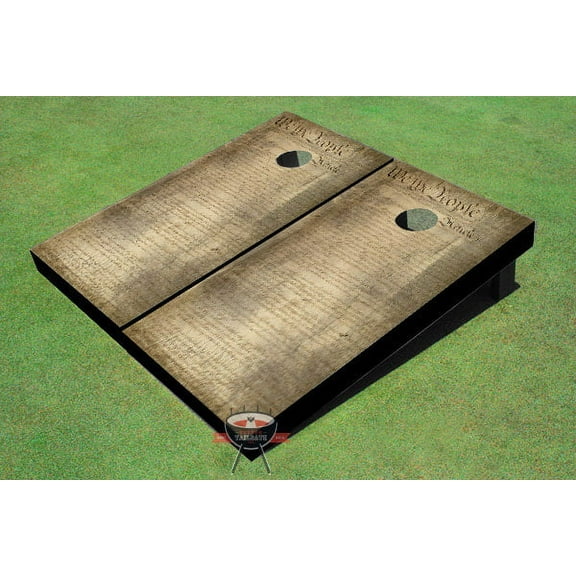Constitution Paper Theme Cornhole Boards