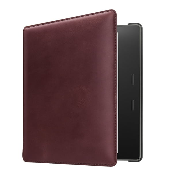 Fintie Leather Case for Kindle Oasis (9th Gen, 2017 Release) - Walmart ...