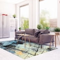 thumbnail image 2 of Modern Abstract Area Rug, Non-Shedding Living Room Bedroom Dining Home Office Crystal Velvet Carpet, 2' x 3', Ink Painting, 2 of 8