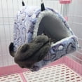 thumbnail image 3 of Rat Hamster Warm Bed House Cusion Fleece Hut Hanging Hammock Cute Toy Nest For Mini Small Animal Mice,Sugar Glider,Chinchilla,Dwraf Hamster, 3 of 4