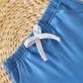 thumbnail image 5 of NOLDARES Toddler Boys 2-piece Tank Top and Shorts Set Summer Clothes Cotton Shirts and Shorts Kids Outfits Blue,6-9 M, 5 of 7
