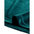 thumbnail image 5 of DARING DIVA Prom Party Velvet Spaghetti Strap Bodycon Short Cami Dress M Blue Green, 5 of 6