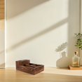 thumbnail image 4 of Greenadscape Keepsake Box Minimalist Design Wooden Crate For Office Use Brown 1Set, 4 of 6