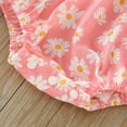 thumbnail image 6 of KVPLBQFD Boys Black Suit Size 12 Warm Onesies for Babies Girls Sleeveless Daisy Prints Ruffle Romper Bodysuits Jumpsuit Clothes Daisy Print 12 Month Girl Clothes, 6 of 6